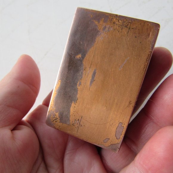 Vintage Copper and Enamel Butterfly Box - Picture 2 of 7